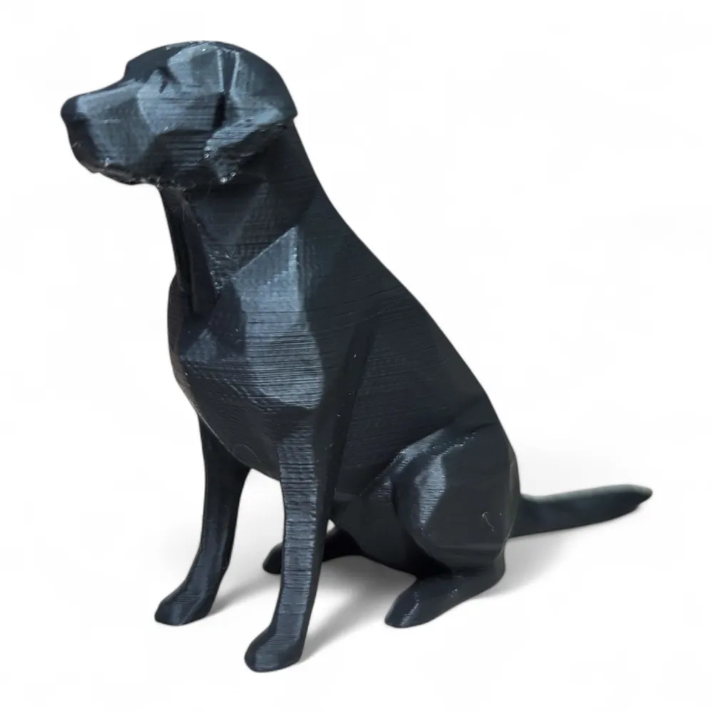 Decorative Low Poly Labrador - Free 3D Print Model - MakerWorld