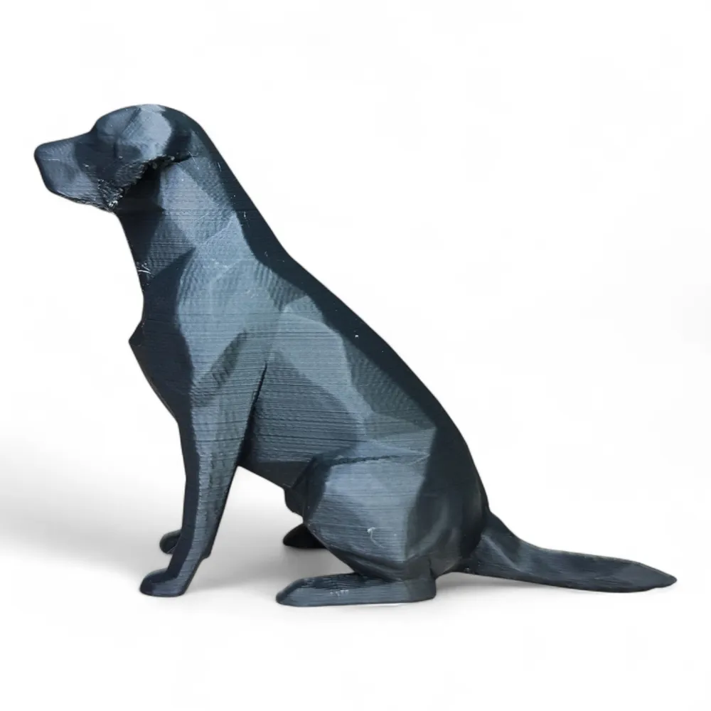 Decorative Low Poly Labrador - Free 3D Print Model - MakerWorld