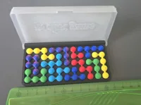 mini puzzle pocket game / 6 colors puzzle /