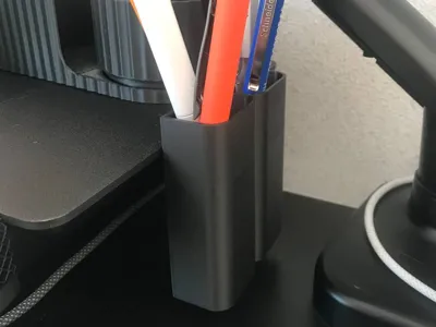 Modular Desk Shelf pens holder