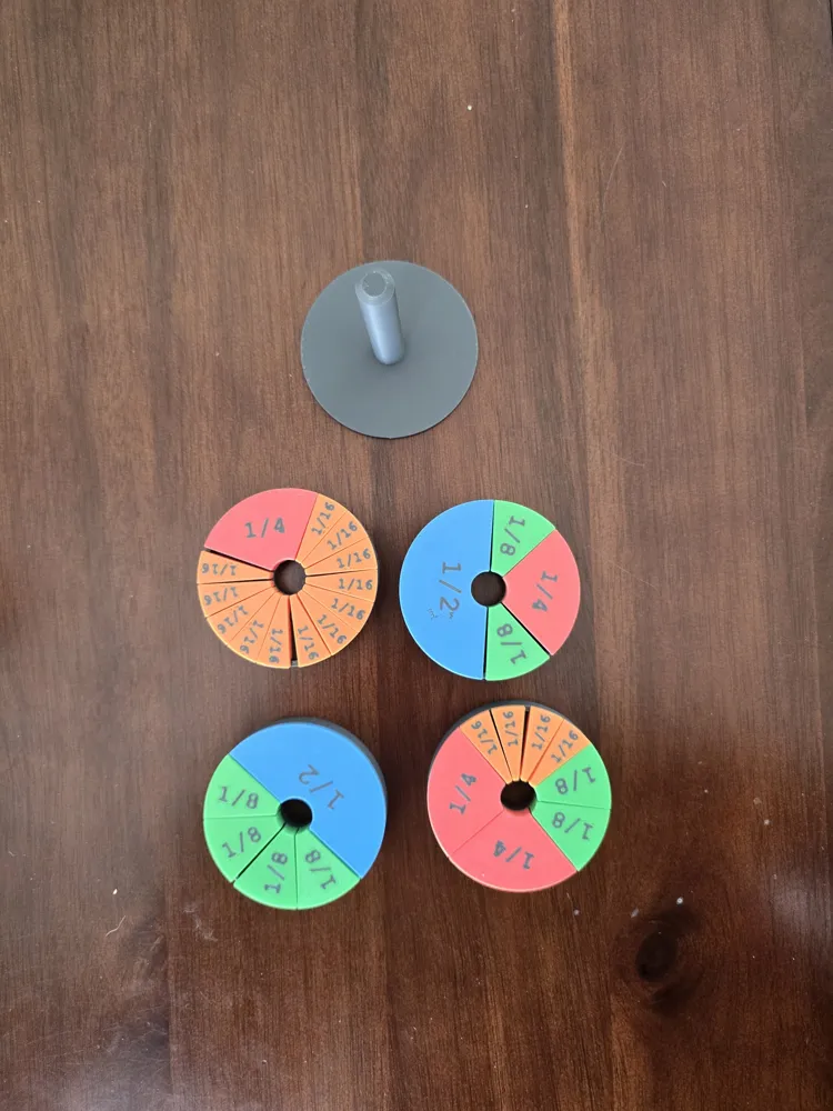Fractional Learning Blocks - Free 3D Print Model - MakerWorld