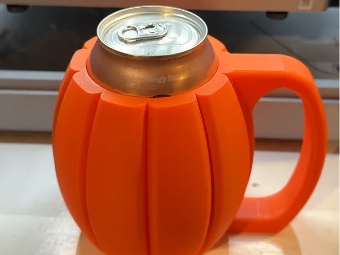 Pumpkin Can Cozy for 12oz Cans!