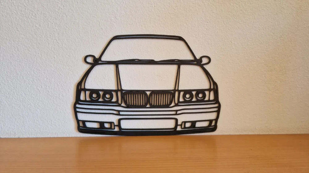 BMW E36 Silhouette by Biviyt - MakerWorld