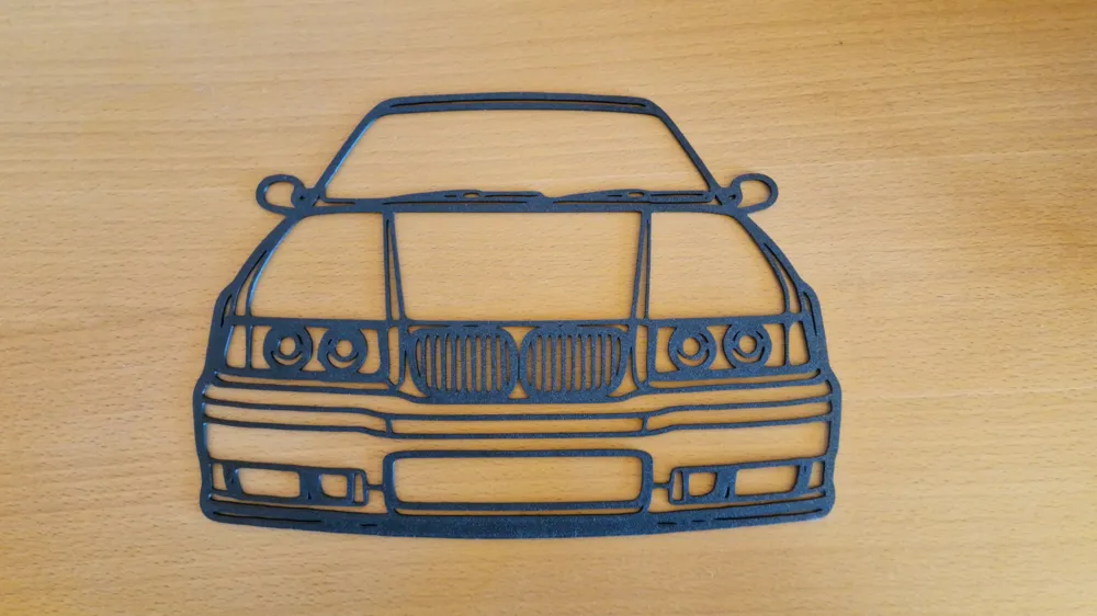 BMW E36 Silhouette by Biviyt - MakerWorld