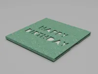 Happy Birthday Gift Card Holder