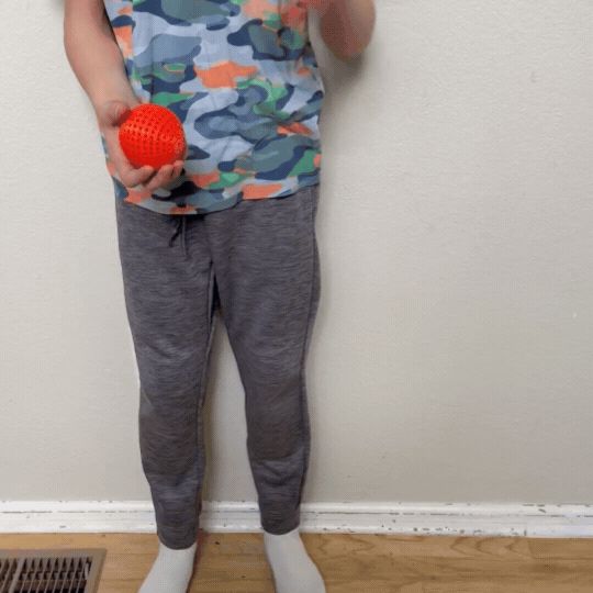 Airless Wiffle Ball (kid made)