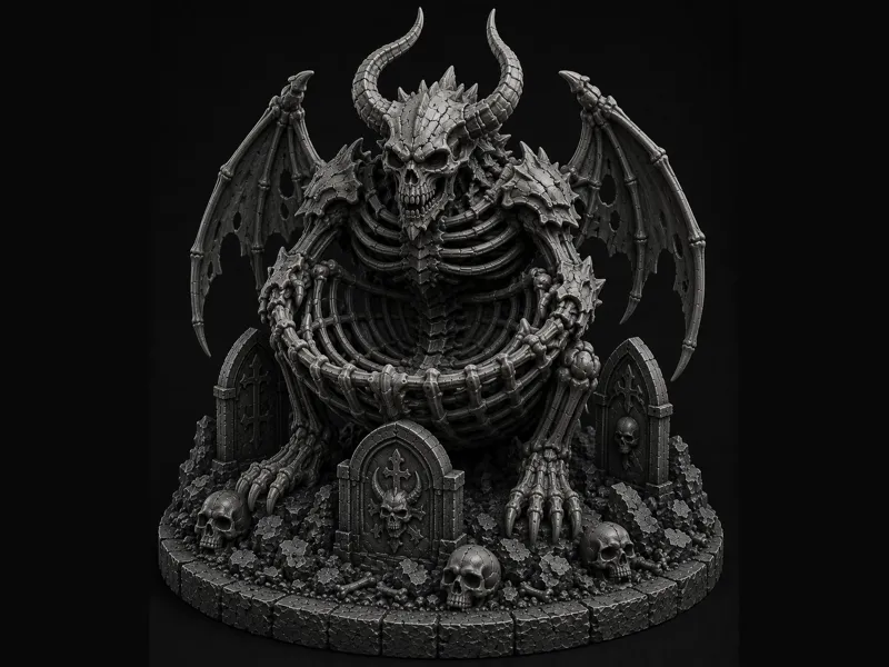 Demon Graveyard Guardian