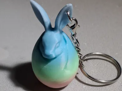 Easter Egg Keychain