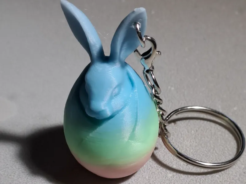 Easter Egg Keychain