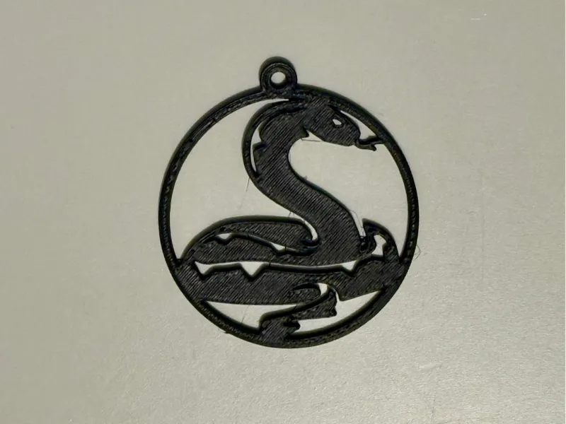 YEAR OF THE SNAKE KEYCHAIN
