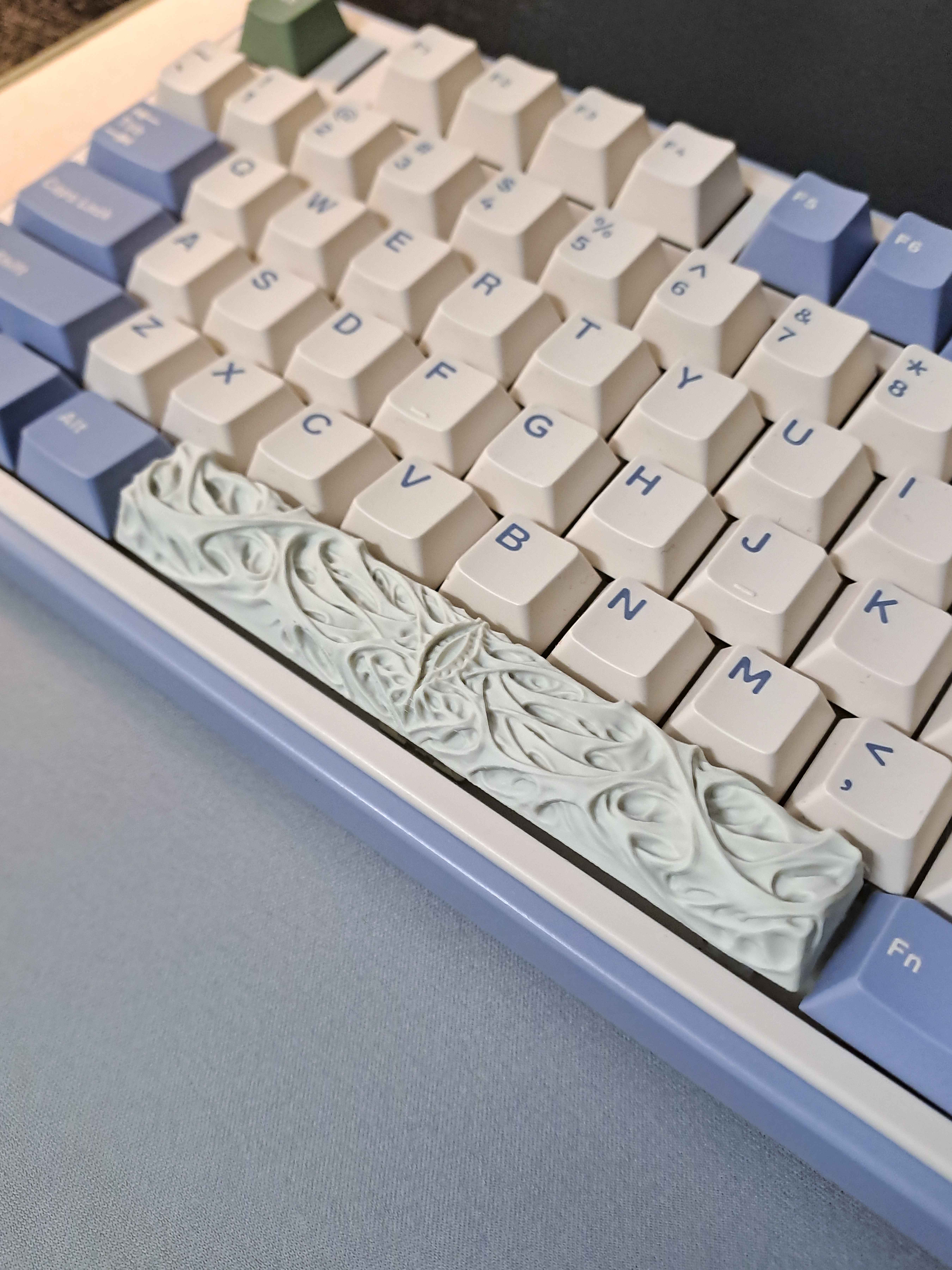 Miniatura 2 do modelo 3D 虫巢空格键帽