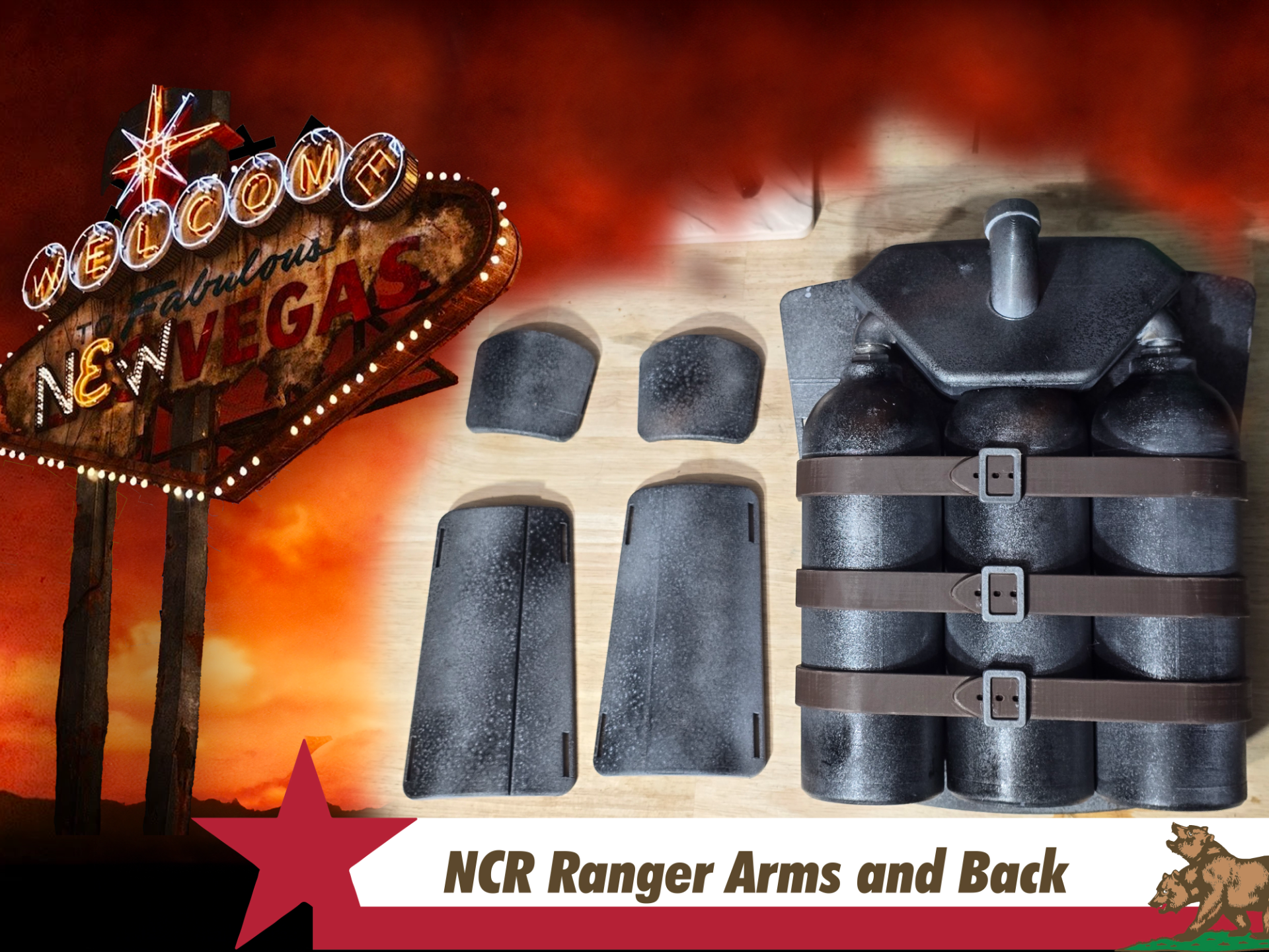 NCR Ranger Arms and Back Tank - 1