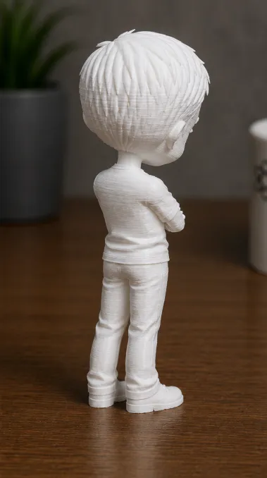 Sheldon Cooper Chibi - Free 3D Print Model - MakerWorld