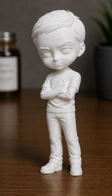 Sheldon Cooper Chibi - Free 3D Print Model - MakerWorld