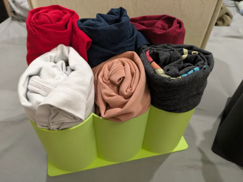Shirt tube - upper body wear/ clothes organizer