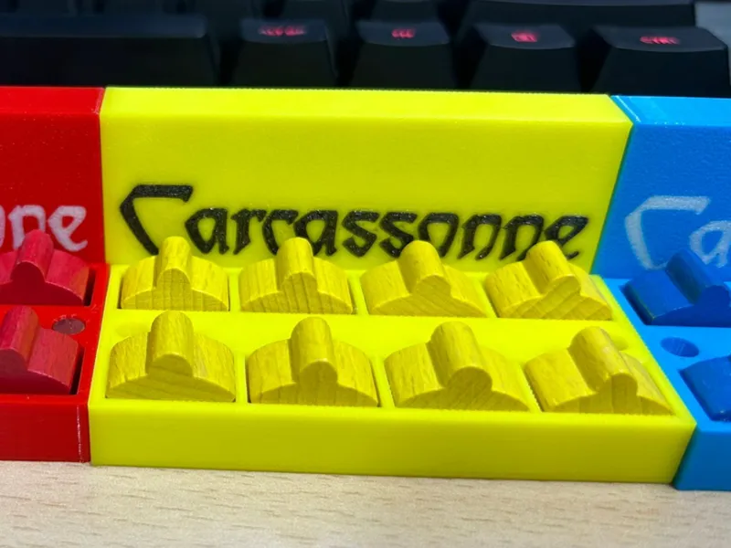 Carcassonne Meeple Tray