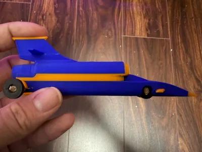 Bloodhound SSC model car 