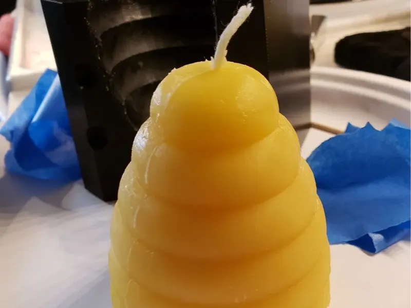 Beehive Candle Mold