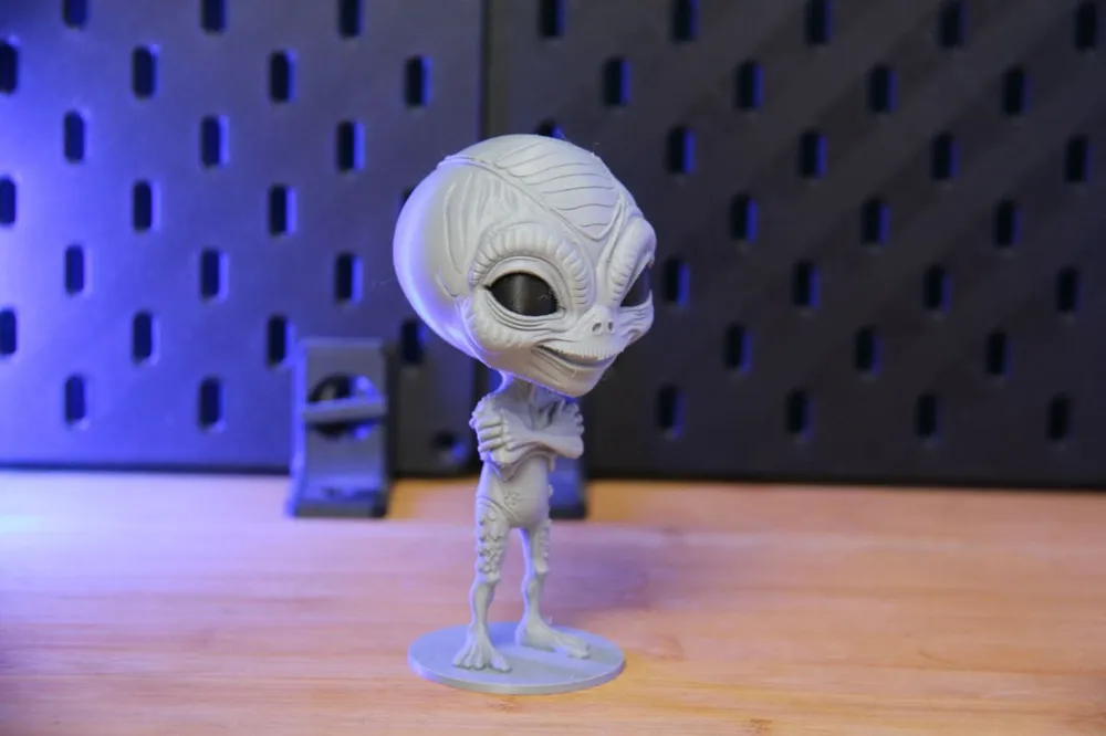 Cute Alien - Free 3D Print Model - MakerWorld