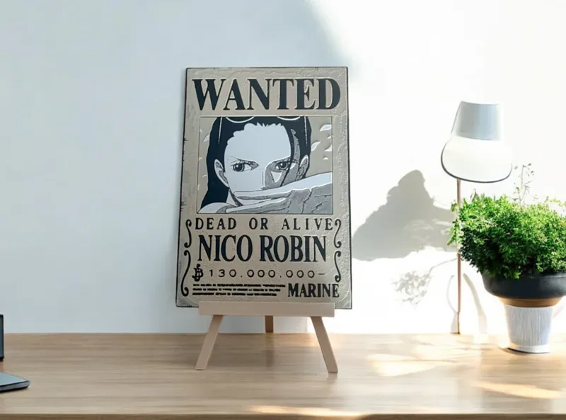 Nico Robin Wanted - HueForge