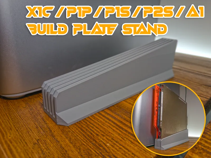 X1C / P1P / P1S / P2S / A1 | Build Plate Stand