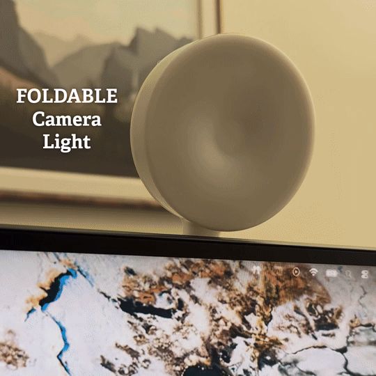 Foldable Camera Light - Monitor Mount