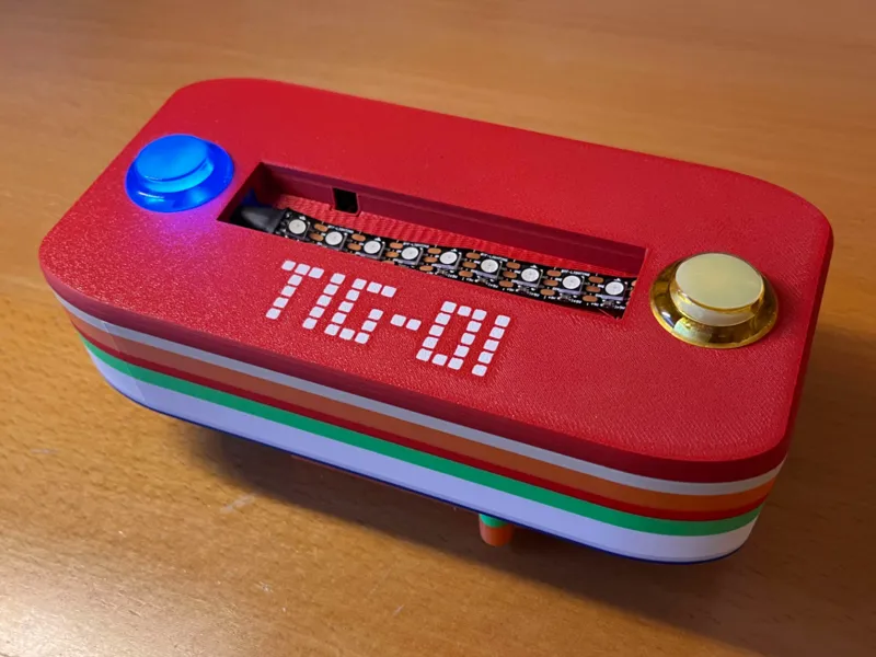 TIG-01 v.Savona - Coleco ZAP - Tennis - Arduino