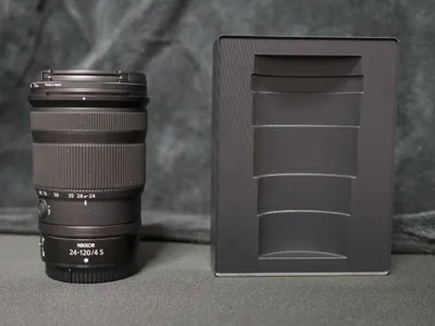 Nikon Z 24-120 F4 S Case Gridfinity (No Filter)