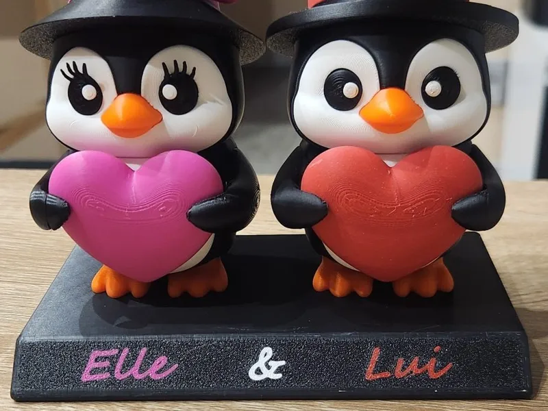 Socle Mr & Mrs Pingouin