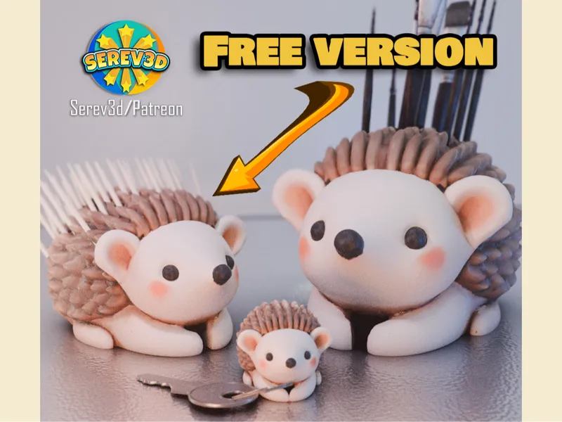 Cute Hedgehog Toothpick Holder
