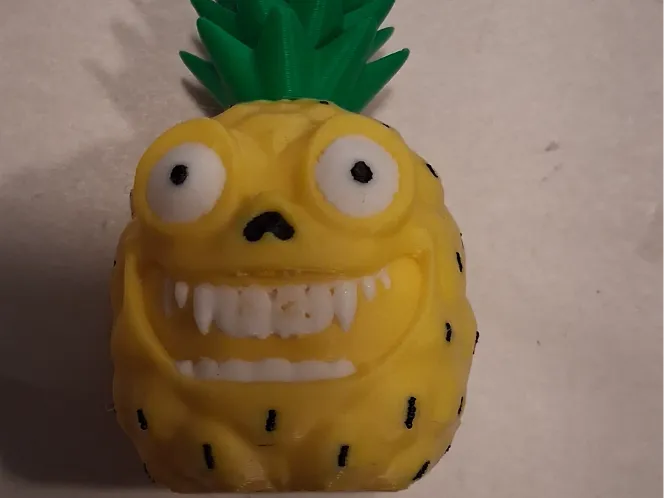 Pineapple Jack o lantern
