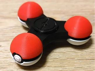 Pokeball Fidget Spinner