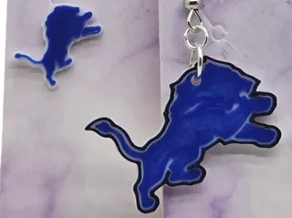 Detroit Lions Earrings