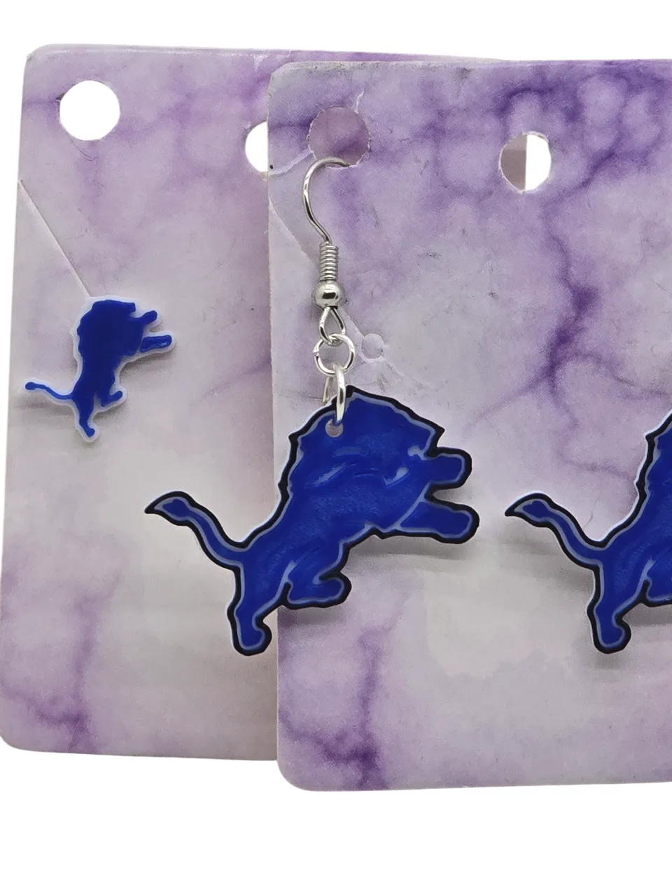 Detroit Lions Earrings view 2