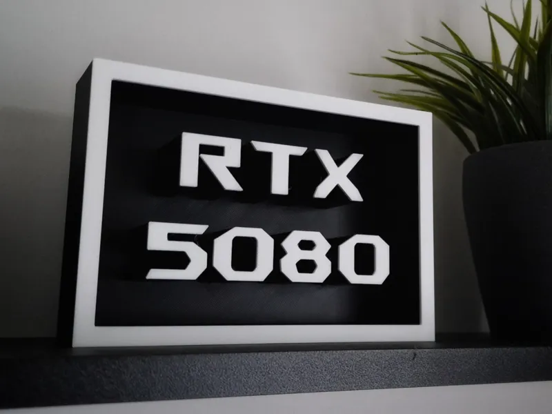 RTX 5080, 5090, 5070, 5060 Aufsteller (skalierbar)