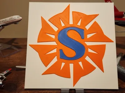 Sun Country Airlines Logo Tile