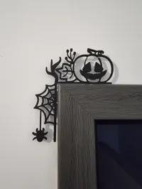 Décoration de porte Halloween — photo 3