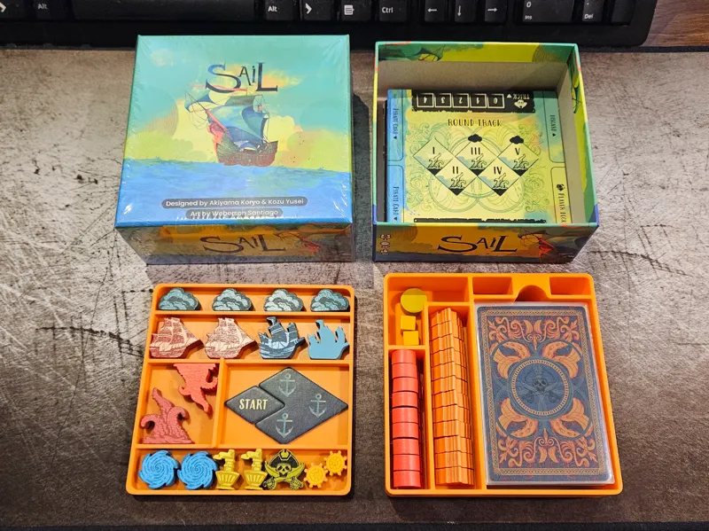 Sail by allplay - Board Game Insert