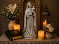 SANTA RITA DE CÁSSIA - TUBETE 80MM