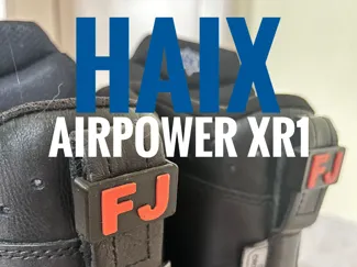 HAIX XR1 Schuhe Namensschild personalisierbar