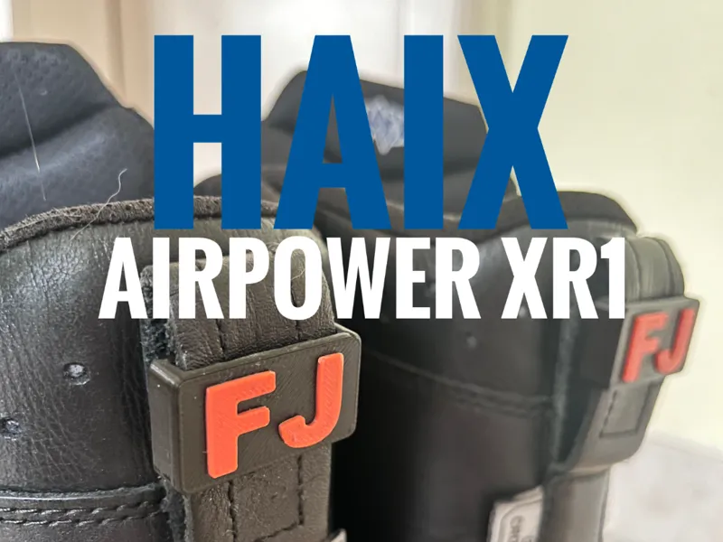 HAIX XR1 Schuhe Namensschild personalisierbar