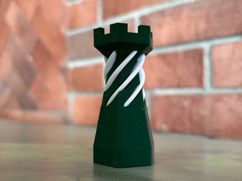 Spiral Fidget- Castle