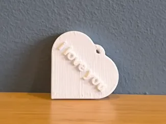 Customizable Heart Pendant - Valentine’s Day Gift