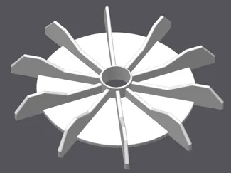 20mm ID motor fan