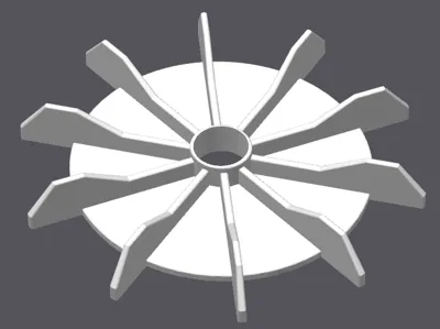 20mm ID motor fan