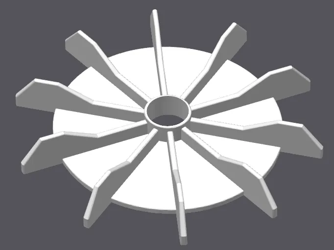 20mm ID motor fan