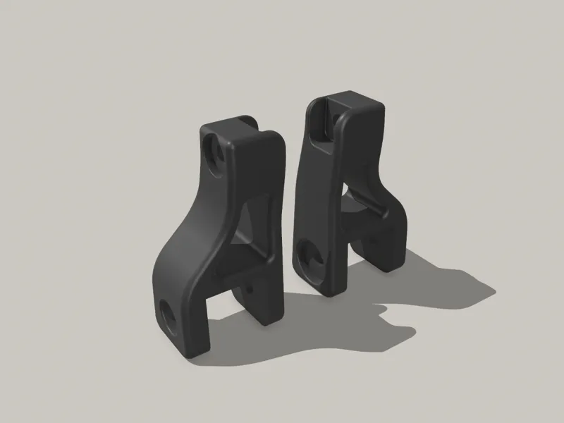 GT Omega ART Cockpit pedal plate risers