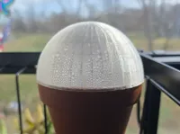 Dôme mini-serre pour pot en terre cuite 3 pouces — photo 2