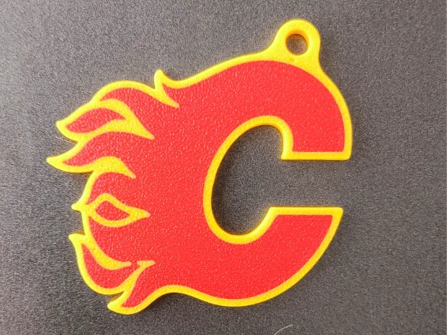Calgary Flames Keychain