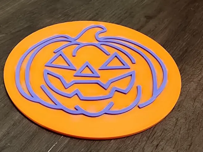 Pumpkin Halloween Coasters